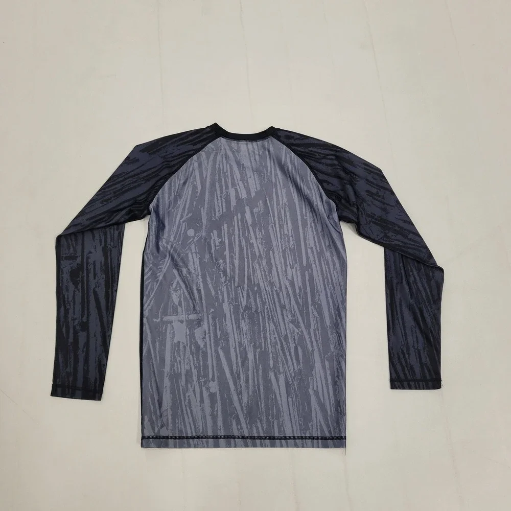 Train High Park City Jiu‎ Jitsu Rashguard Men's Medium Adult Long Sleeve MMA BJJ